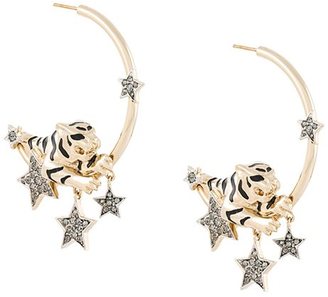Roberto Cavalli 'Stars' hoop earrings