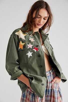 Tricia Fix Seeing Stars Military Jacket by Tricia Fix at Free People