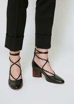 Thumbnail for your product : Zero Maria Cornejo Sienna Lace Up Heel