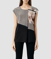 Thumbnail for your product : AllSaints Disperse Pleat Top