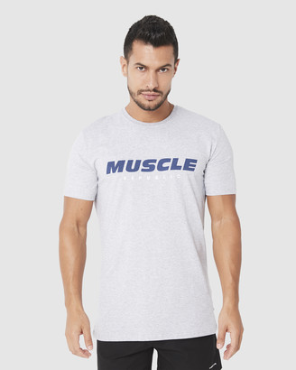 Muscle Republic - Men's Grey T-Shirts & Singlets - Sydney Tee - Size One Size, XL at The Iconic