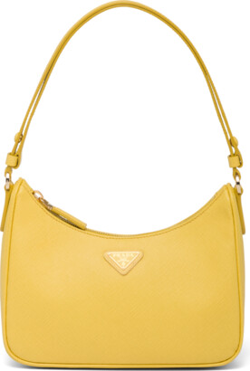 Prada Yellow Handbags | Shop The Largest Collection | ShopStyle