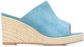 Thumbnail for your product : Stuart Weitzman Marabella suede wedge sandals