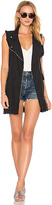 Thumbnail for your product : Free People Long Moto Vest