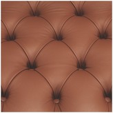 Thumbnail for your product : Hawkins Brown leather and velvet armchair