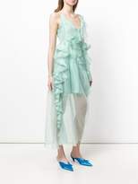 Thumbnail for your product : Preen by Thornton Bregazzi ruffle flared dress