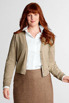 Thumbnail for your product : Lands' End Women's Plus Size Supima Rhinestone V-neck Cardigan