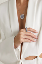 Thumbnail for your product : Piaget Sunlight 18-karat White Gold, Sapphire And Diamond Ring - 50