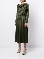 Thumbnail for your product : Adam Lippes Cowl Neck Charmeuse Dress