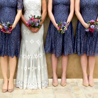 M·A·C Nancy Mac Lace Bridesmaids Dresses In Amethyst