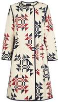 Isabel Marant Leist Printed Quilted Cotton Coat