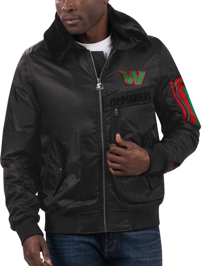 Men's Starter x Ty Mopkins Black Washington Commanders Black History