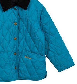 Barbour Boys' Quilted Corduroy-Trimmed Jacket
