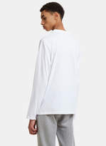 Thumbnail for your product : Russell Athletic Embroidered Logo Longsleeved T-Shirt in White