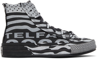 Telfar Black & White Converse Edition Chuck 70 High Sneakers
