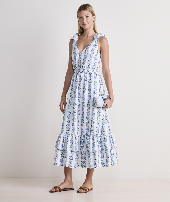 Vineyard Vines Adeline Ruffle Dress