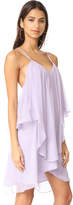 Thumbnail for your product : Haute Hippie Ruffle Tank Dress