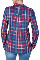 Thumbnail for your product : Haggar Petite Urban Gypsy Buttoned Plaid Shirt