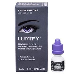 LUMIFY Redness Reliever Eye Drops 0.08 Fl Oz (2.5mL)
