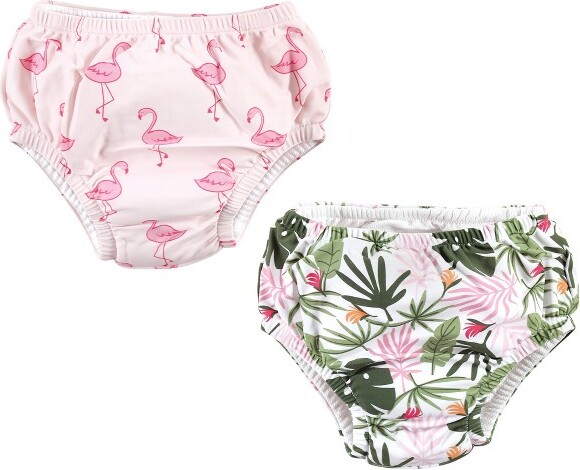 Hudson Baby Infant Girl Swim Diapers, Flamingo Tropical, 12-18 Months -  ShopStyle Pool Accessories