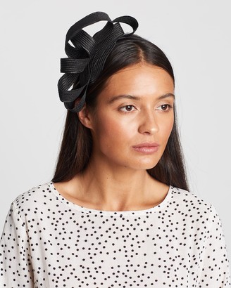Max Alexander - Women's Black Fascinators - Wide Loops Racing Fascinator - Size One Size at The Iconic