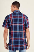 Thumbnail for your product : True Religion Raw Edge Short Sleeve Mens Shirt