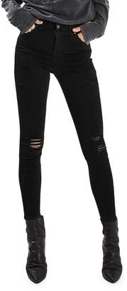 Topshop Ripped Jamie Jeans 30-Inch Leg