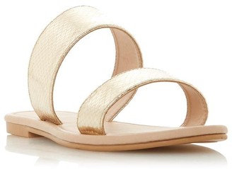 Head Over Heels Lamby Two Strap Sandals