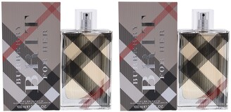 Burberry Brit For Her by for Women - 3.3 oz EDP Spray - Pack of 2
