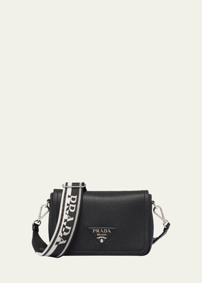 Prada Saffiano Leather Shoulder Bag - ShopStyle