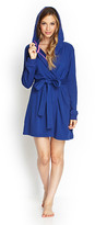 Thumbnail for your product : Forever 21 Hooded Terrycloth Robe