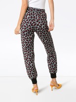 Thumbnail for your product : MSGM Leopard Print Track Pants