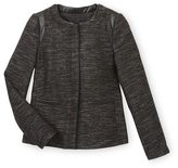 Thumbnail for your product : La Redoute LES ESSENTIELS Jacket with Faux Leather Details, Fuller Bust Fitting