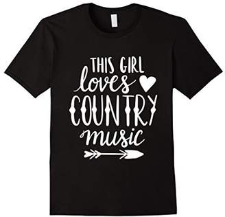 This Girl Loves Country Music Shirt Country Music Lover Gift