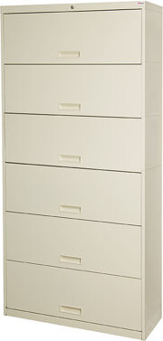 Pandora 6-Drawer Vertical Filing Cabinet