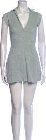 Gil Rodriguez V-Neck Mini Dress