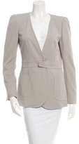 Thumbnail for your product : Mantu Longline V-neck Blazer w/ Tags