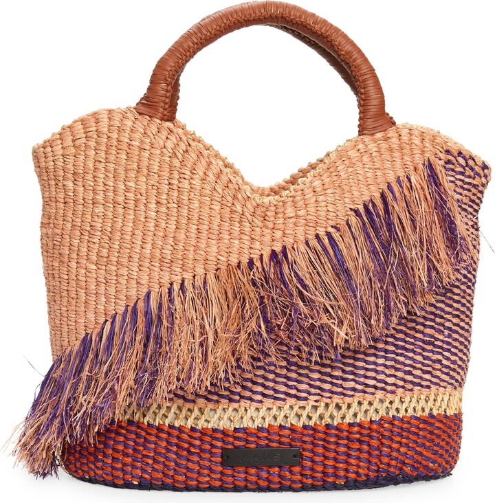 Furla Woven Raffia Shoulder Bag - ShopStyle