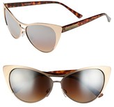 Thumbnail for your product : Steve Madden 60mm Cat Eye Sunglasses