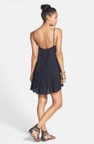 Thumbnail for your product : Volcom 'Holey Smokes' Lace Trim Slipdress (Juniors)