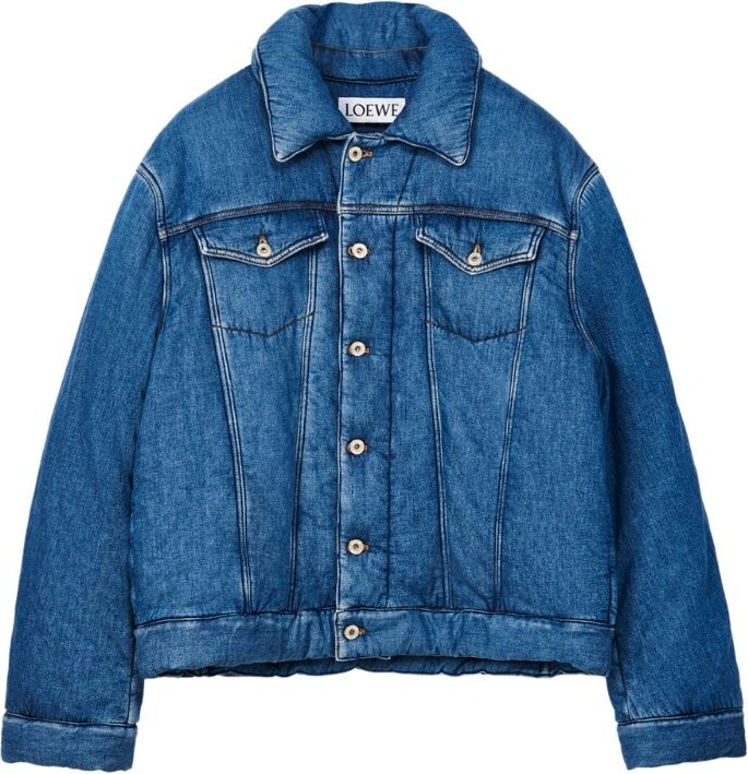 Loewe Men's Blue Jackets | Shop The Largest Collection | ShopStyle