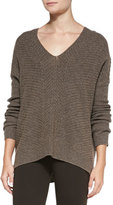 Thumbnail for your product : Vince Chevron Double V-Neck Sweater