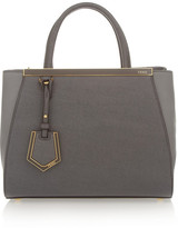 Thumbnail for your product : Fendi 2Jours small textured-leather shopper