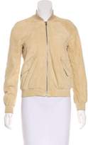 Thumbnail for your product : Theyskens' Theory Suede Bomber Jacket