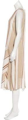 Lafayette 148 Sleeveless Midi Dress w/ Tags White 148 Sleeveless Midi Dress w/ Tags
