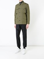 Thumbnail for your product : Kent & Curwen Detachable Quilted Military Jacket