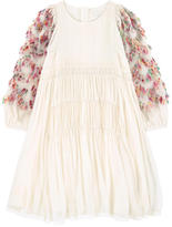 Thumbnail for your product : Chloé Mini Me hippie style silk dress