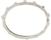 Thumbnail for your product : Penny Preville 18K Diamond & Moonstone Floral Bangle Bracelet