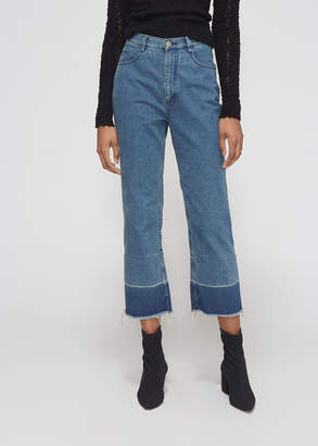 Rachel Comey Women's Slim Legion Pant in Indigo Size 4 100% Cotton