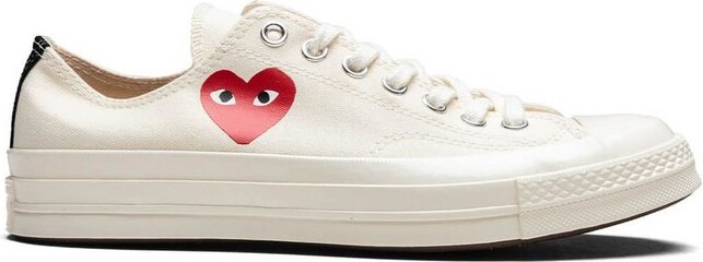 Comme des Garçons PLAY X Converse Chuck 70 Lace-Up Sneakers